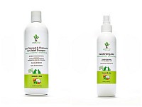 Shampoo and spray for Pomeranians