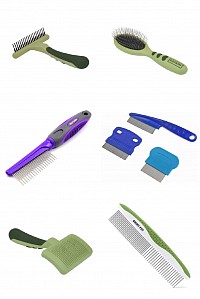 Combs and brushes for Pomeranians