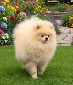 White Pomeranian