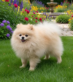 Cream Pomeranian